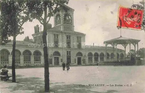 AK / Ansichtskarte MALAKOFF  Malakoff-la-Tour Antony 92 Hauts-de-Seine Les Ecoles