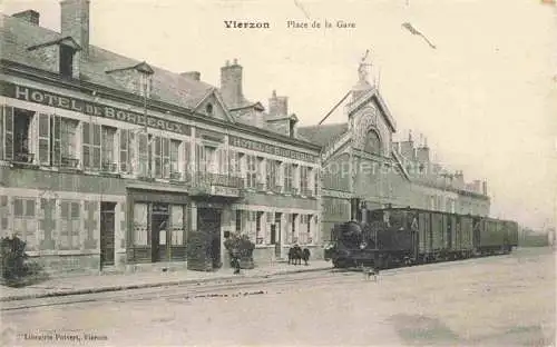 AK / Ansichtskarte Vierzon 18 Cher Place de la Gare