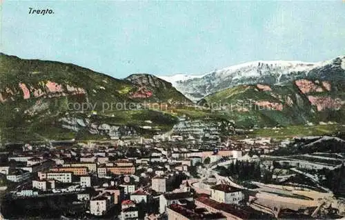 AK / Ansichtskarte TRENTO Trient Trentino-Alto Adige IT Panorama