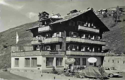 AK / Ansichtskarte Graechen Visp VS Hotel Restaurant Derby Sport