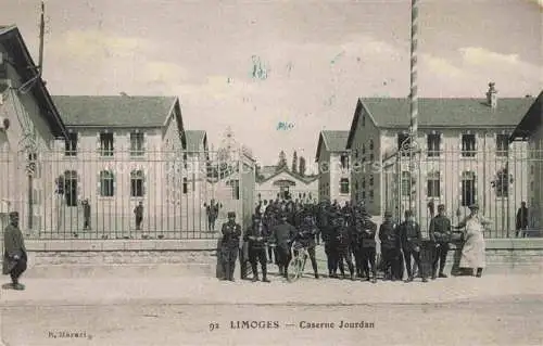 AK / Ansichtskarte LIMOGES 87 Haute-Vienne Caserne Jourdan