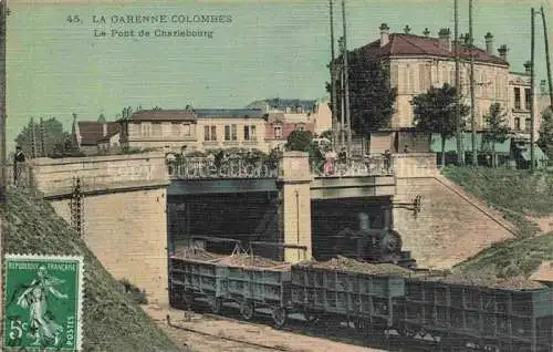AK / Ansichtskarte LA GARENNE -COLOMBES 92 Hauts-de-Seine Le Pont de Charlebourg