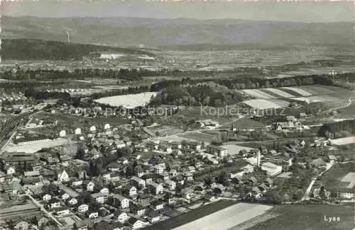 AK / Ansichtskarte Lyss Aarberg BE Fliegeraufnahme