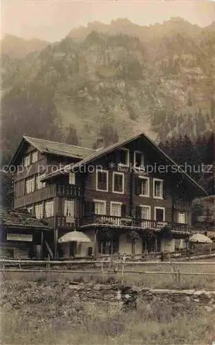 AK / Ansichtskarte Wengen  BE Chalet Jungfrau