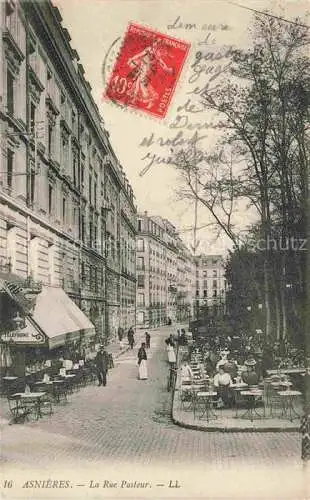 AK / Ansichtskarte ASNIERES  92-SUR SEINE Hauts-de-Seine La Rue Pasteur