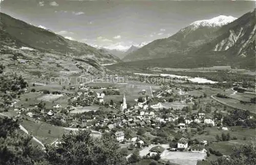 AK / Ansichtskarte Salgesch Leuk VS Rhonetal Panorama