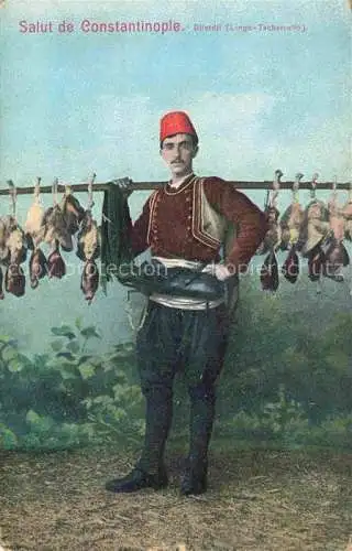 AK / Ansichtskarte Constantinople Constantinopel ISTANBUL TK Djierdji Lingo Tschervello