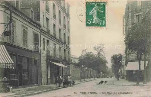 AK / Ansichtskarte ASNIERES  92-SUR SEINE Hauts-de-Seine Le Rue de Colombes
