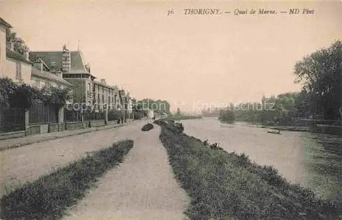 AK / Ansichtskarte Thorigny-Lagny 77 Seine-et-Marne Quai de Marne