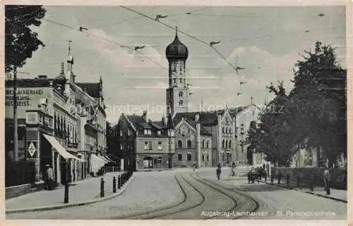 AK / Ansichtskarte Lechhausen AUGSBURG St Pankreatiuskirche