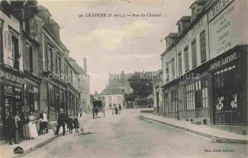 AK / Ansichtskarte La Loupe Nogent-le-Rotrou 28 Eure-et-Loir Rue du Chateau