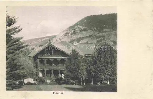 AK / Ansichtskarte Fleurier Val-de-Travers NE Gaestehaus