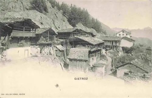 AK / Ansichtskarte Gietroz Finhaut Saint-Maurice VS Dorfmotiv