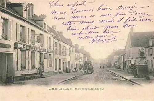 AK / Ansichtskarte La Chapelle-Gauthier MELUN 77 Seine-et-Marne La Grande Rue