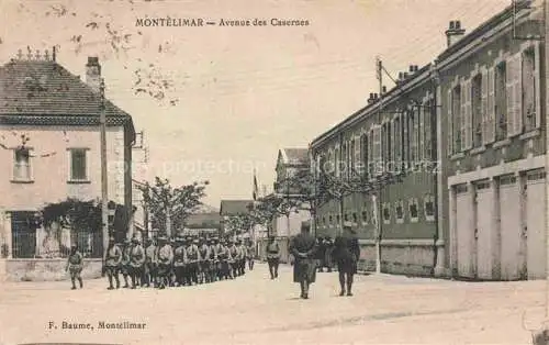 AK / Ansichtskarte Montelimar Nyons 26 Drome Avenue des Casernes