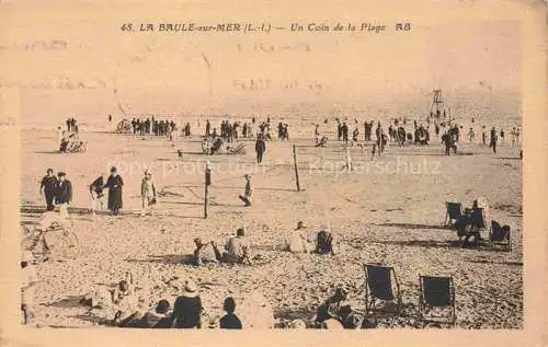 AK / Ansichtskarte LA-BAULE-SUR-MER La-Baule-les-Pins 44 Un Coin de la Plage