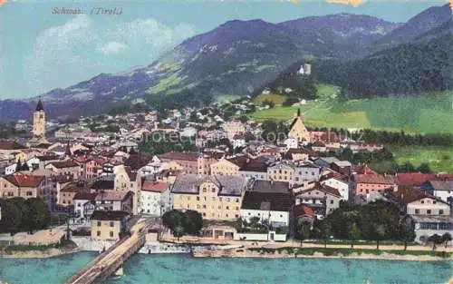 AK / Ansichtskarte Schwaz Tirol AT Panorama Zensurstempel Photochromiekarte Nr. 14163