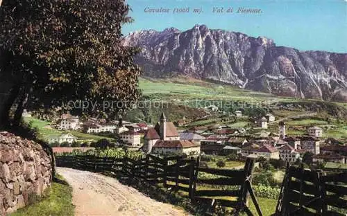 AK / Ansichtskarte Cavalese Trento IT Panorama Vali di Fiemme