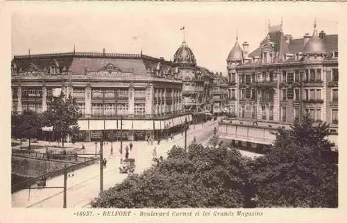 AK / Ansichtskarte BELFORT 90 Boulevard Carnot et les Grands Magasins