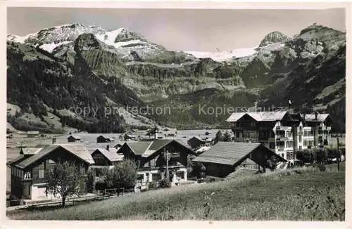 AK / Ansichtskarte Lenk Simmental BE Panorama Rawilstrasse Hotel Bellevue Berner Alpen