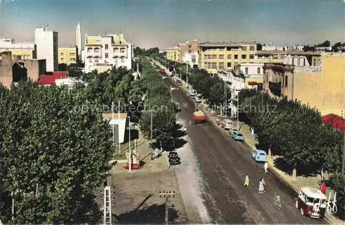 AK / Ansichtskarte Khenitra RABAT Maroc Vue générale et Avenvue Mohamed V