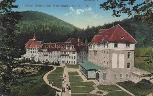 AK / Ansichtskarte Kandern Baden BW Luisenheim