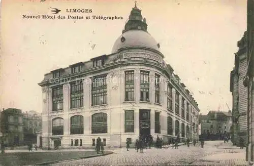 AK / Ansichtskarte LIMOGES 87 Haute-Vienne Nouvel Hotel des Postes et Telegraphes