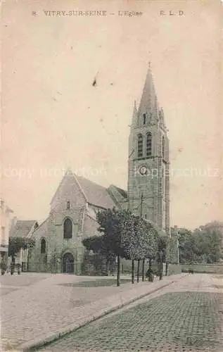 AK / Ansichtskarte VITRY-SUR-SEINE 94 Val-de-Marne Eglise
