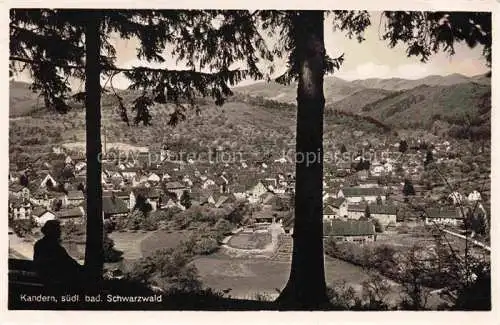 AK / Ansichtskarte Kandern Baden BW Panorama