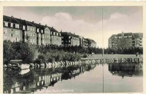 AK / Ansichtskarte Aalborg Nordjylland DK Utsigt fra Ostre Parken