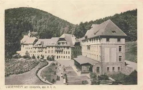 AK / Ansichtskarte Kandern Baden BW Luisenheim
