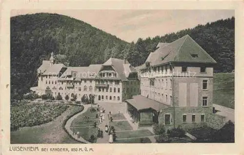 AK / Ansichtskarte Kandern Baden BW Luisenheim