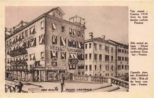 AK / Ansichtskarte VENEZIA Venedig Venice Venise IT Hotel Splendid