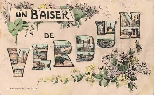 AK / Ansichtskarte VERDUN  55 Meuse Un Baiser de Verdun