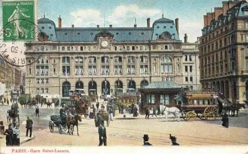AK / Ansichtskarte PARIS 75 Gare Saint Lazare