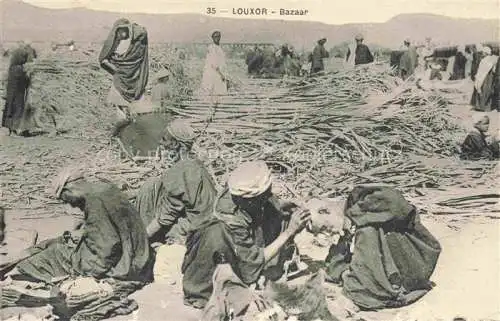 AK / Ansichtskarte LUXOR Louqsor Louksor Egypt Bazaar