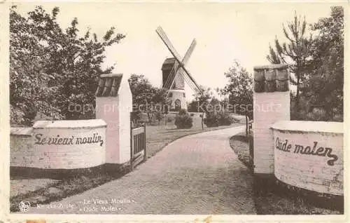 AK / Ansichtskarte Zoute KNOCKE-HEIST Knocke-sur-Mer Belgie Le Vieux Moulin Oude Molen
