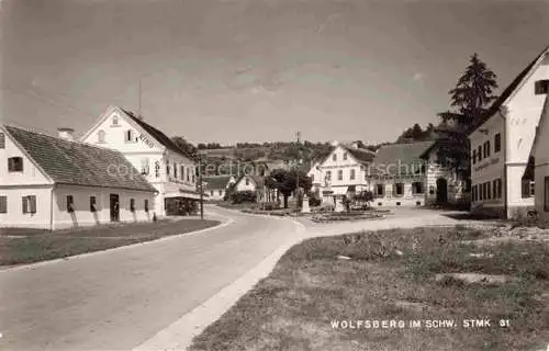 AK / Ansichtskarte Wolfsberg Schwarzautal Steiermark AT Hauptstrasse