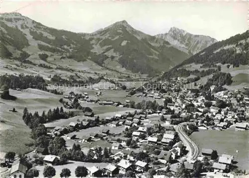 AK / Ansichtskarte Chateau-d Oex VD Alpes vaudoises et la Dent de Corjon