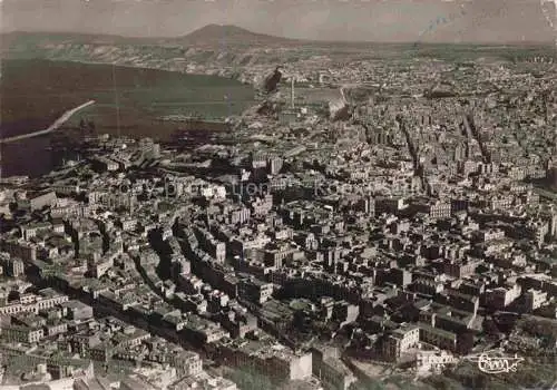 AK / Ansichtskarte ORAN Algerie Vue aérienne partielle de la ville au premier plan le Vieil Oran