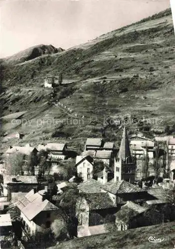 AK / Ansichtskarte Abries Briancon 05 Hautes-Alpes Vue générale et le Calvaire