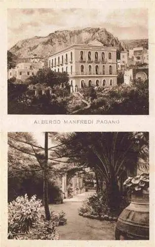 AK / Ansichtskarte CAPRI Golfo di Napoli Campania IT Albergo Manfredi Pagano