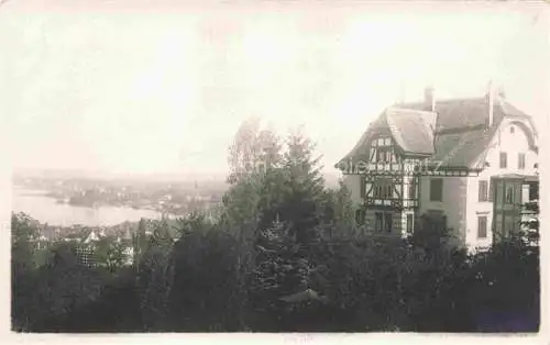 AK / Ansichtskarte Schoenbuehl ZUG Zugersee ZG Villa Blick auf den See