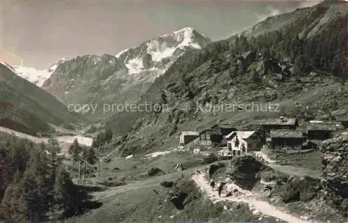 AK / Ansichtskarte La Gouille 1800m Arolla VS Panorama Sentier des Haudères à Arolla