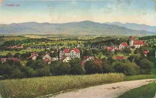 AK / Ansichtskarte Oetwil am See MEILEN ZH Panorama