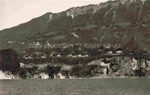 AK / Ansichtskarte Ringgenberg Brienzersee Interlaken BE Ansicht vom See aus