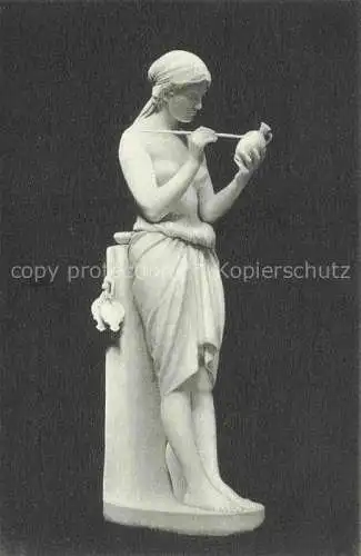 AK / Ansichtskarte BIssEN Vilh. C. G. Skulpturen Pottemalerske Kobenhaven