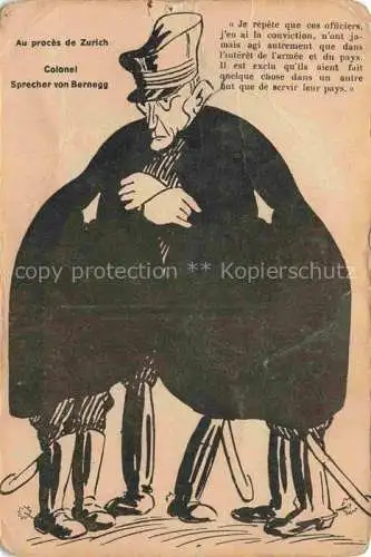 AK / Ansichtskarte Politik Sprecher von Bernegg 