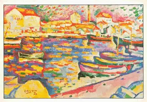 AK / Ansichtskarte BRAQUE George (1882-1963) Kuenstlerkarte Le Port de Estaque