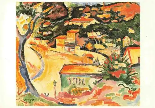 AK / Ansichtskarte BRAQUE George (1882-1963) Kuenstlerkarte Bordeaux L Estaque